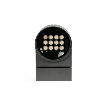 Faro Wall - Außenwandleuchte - Ø 16 x 4,7 x 25 cm - 28,5W LED inkl. - IP65 - dunkelgrau