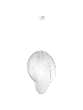 Nova Luce Esperia - Hängelampe - Ø 62 x 240 cm - Sand weiß