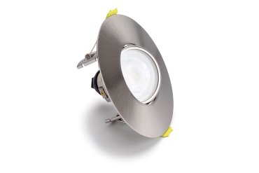 Integral LED Evofire Maxi 110 - einbauspot - Ø 110 mm, Ø 70-100 mm einbaumaß - satiniertes nickel