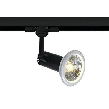 ONE Light E27 Track Spots - Stromschienenstrahler - 3-Phasen-Schienensystem - Ø 8 x 4,5 cm - schwarz