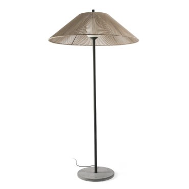 Faro Saigon - Außen-Stehleuchte - Ø 35 x 195 cm - IP65 - grau und beige