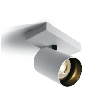 ONE Light Retro GU10 Spots - Aufbaustrahler 1L - 13 x 7 x 10 cm - weiß