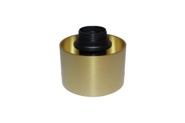 Artdelight Rosario - Lampenfassung für PL 202 - Ø8 x 9,5 cm - gold
