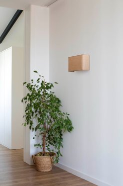 Faro Otton vertikal - Wandleuchte - 10,5 x 20 x 37,5 cm - Jute