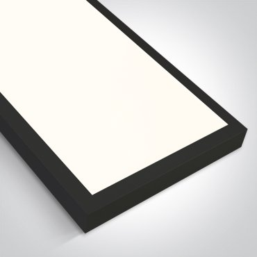 ONE Light UGR19 Backlit CCT V - Deckenleuchte - 150 x 30 x 4,2 cm - 50W LED inkl. - schwarz