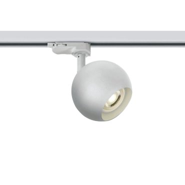 ONE Light Retro GU10 Track Spots - Stromschienenstrahler - 3-Phasen-Schienensystem - Ø 10 cm - weiß