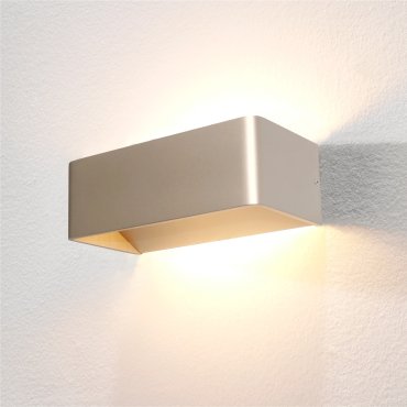 Artdelight Mainz - Wandleuchte - 20 x 10 x 7 cm - 2 x 3W dimmbare LED inkl. - champagner