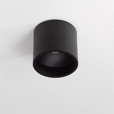 AUSSTELLUNGSSTÜCK - Artdelight Ormond - Deckenleuchte - Ø 11 x 10 cm - 7W dimmbare LED inkl. - IP54 - schwarz