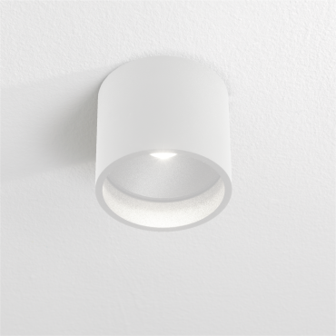 AUSSTELLUNGSSTÜCK - Artdelight Ormond - Deckenleuchte - Ø 11 x 10 cm - 7W dimmbare LED inkl - IP54 - weiß