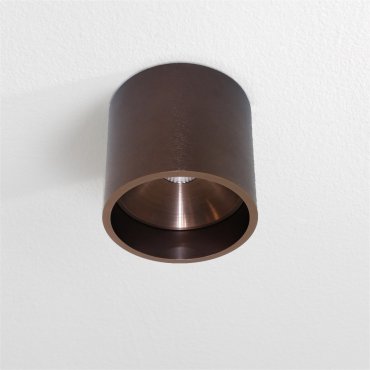 Artdelight Orleans - Deckenleuchte - Ø 11 x 10 cm - 7W dimmbare LED inkl - Bronze gebürstet