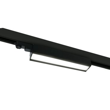 ONE Light Adjustable LED Linear Track Light - 3-Phasen-Schienensystem - 50 x 6 x 10 cm - 40W LED inkl - schwarz - weiße Lichtfarbe