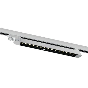 ONE Light Adjustable LED Linear Track Light - Stromschienenstrahler - 3-Phasen-Schienensystem - 48 x 3,3 x 4,5 cm - 15 x 1W LED inkl. - weiß