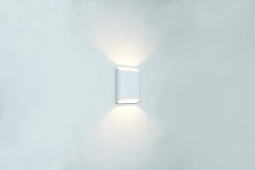 Artdelight Diaz Small - Wandleuchte - 4 x 10 x 15 cm - 2 x 3W LED inkl. - IP54 - weiß