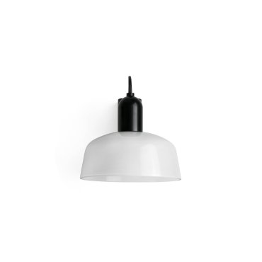 Faro Tatawin - Wandleuchte - 18,4 x 14 x 15,5 cm - Schwarz/Milchglas