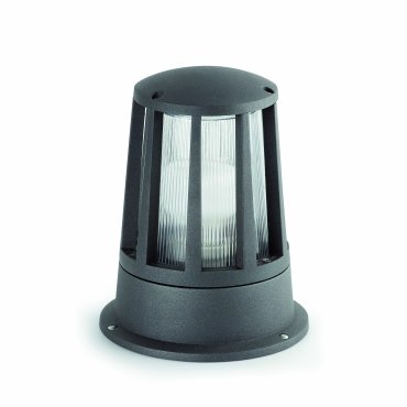 Faro Surat - Gartenpfosten - Ø 19 x 23 cm - IP54 - dunkelgrau