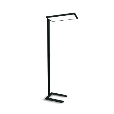 ONE Light Office Floor Stand Range - Stehleuchte - 200 cm - 60W dimmbare LED inkl. - schwarz