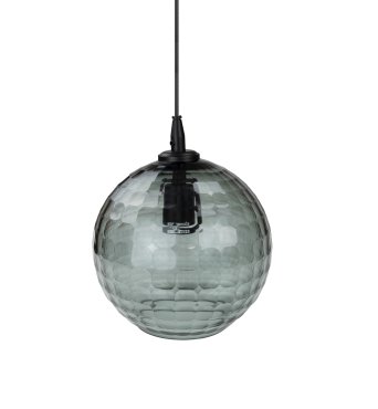 ZWEITE CHANCE - Vico Hexagon - Hängeleuchte - Ø 19 x 120 cm - fumé