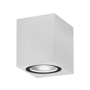 Nova Luce Nero - Außenwandleuchte - 6,7 x 8 x 8 cm - IP54 - weiß