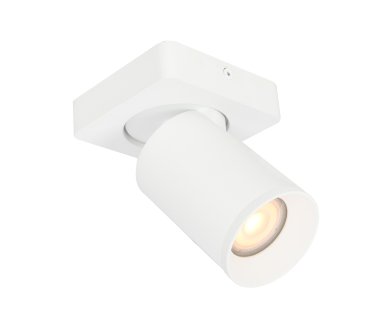 Artdelight Mega - Aufbaustrahler - 10 x 10 x 13,2 cm - IP54 - weiß
