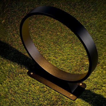 Nova Luce Metro - Gartenleuchte - Ø 30 x 34 cm - 6W LED inkl. - IP65 - Sand schwarz
