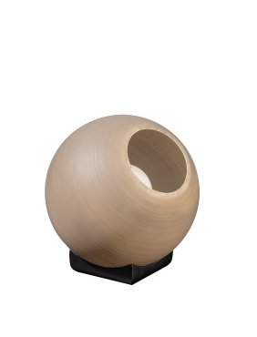 ETH Orb Saturn - tischleuchte - Ø 25 x 31 cm - schwarz und taupe