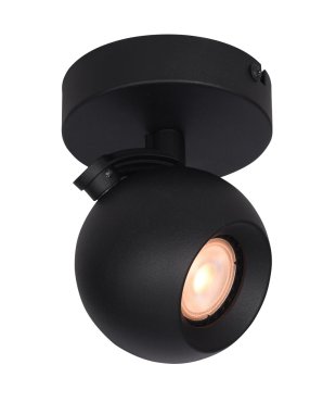 Artdelight Bolero - Aufbaustrahler - Ø 10 x 12,7 xm - schwarz