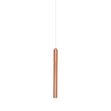 VK Lighting Rados - Pendelleuchte - Ø 2,5 x 205 cm - 7W LED inkl - Roségold