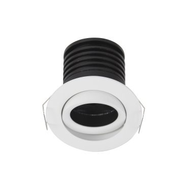 Nova Luce Tif - Einbaustrahler - Ø 60 mm, Ø 52 mm Einbaumaß - inkl. 2W LED - sandweiß