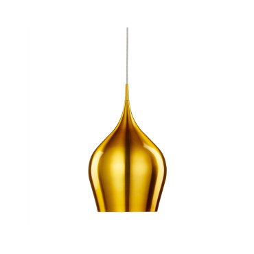 Searchlight Vibrant - Pendelleuchte - Ø 26 x 160 cm - gold
