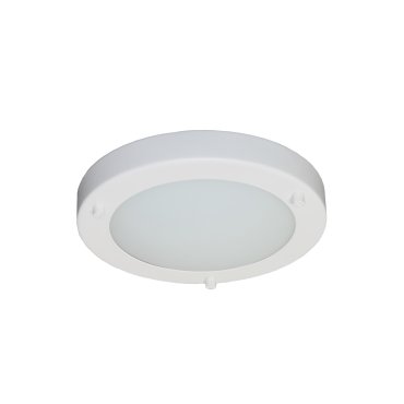 Artdelight Yuca - Deckenleuchte für Badezimmer - Ø 18 x 5 cm - 10W LED inkl. - IP44 - weiß