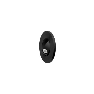 Faro Pukkie - Wandeinbauleuchte - Ø 115 x 47,8 mm , Einbaumaß Ø 79 mm - 3W LED inkl. - schwarz
