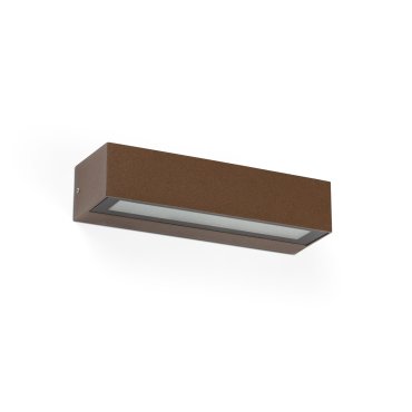 Faro Lako - Wandleuchte - 22 x 7 x 4,8 cm - 8W LED inkl. - IP65 - braun