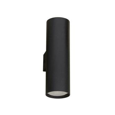 Nova Luce Nosa - Wandleuchte - 5,6 x 8 x 18 cm - Sand schwarz