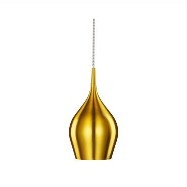 Searchlight Vibrant - Pendelleuchte - Ø 12 x 142 cm - gold