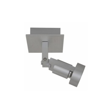 Artdelight Tech - Aufbaustrahler 1L - 10 x 10 x 18,5 cm - Aluminium