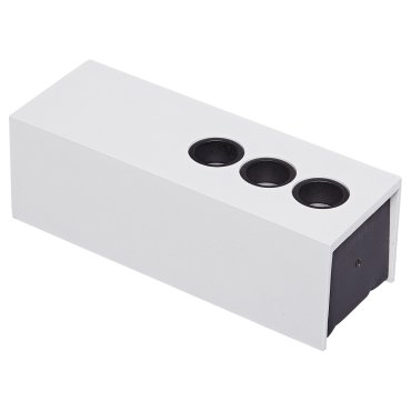 VK Lighting Tetra - Decken-/Wandleuchte - 13,2 x 4,4 x 4,8 cm - 6W LED inkl - weiß
