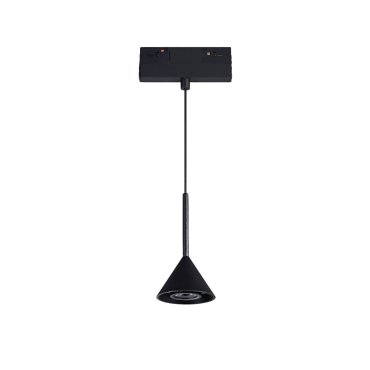 VK Lighting Kona - magnetisches Schienensystem - Pendelleuchte - 13,9 x 8 x 21,2 cm - 6W dimmbar LED inkl - schwarz
