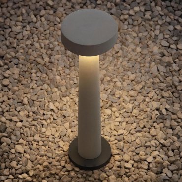 Nova Luce Cram - Gartenpfosten - Ø 11,5 x 50 cm - 5W LED inkl. - IP65 - Sand