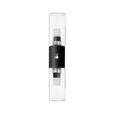 Nova Luce Gru - Lichtpunkt Magnetschienensystem - Ø 5 x 27 cm - 8W LED inkl. - schwarz