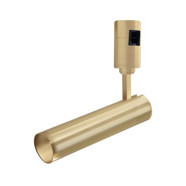 Nova Luce Tag - Lichtpunkt Magnetschienensystem - Ø 3,2 x 13,5 cm - 5W LED inkl. - Messing satiniert