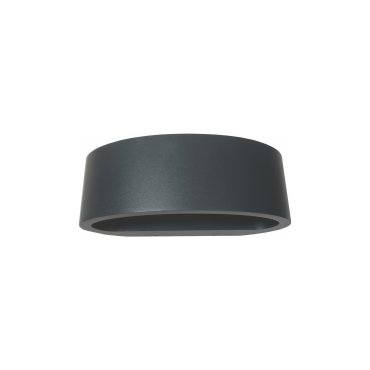 Artdelight Sharp - Wandleuchte - 19 x 10 x 7 cm - 7.2W dimmbare LED inkl - IP65 - anthrazit