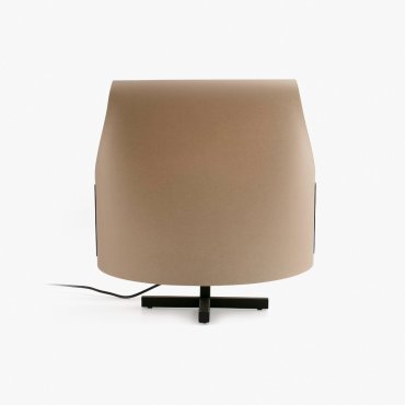 Faro Luang - Tischleuchte - 42 x 30 x 46,5 cm - karamell/schwarz