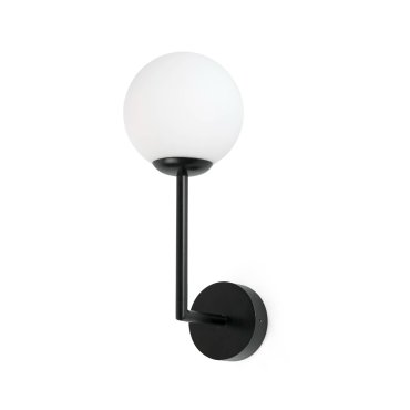 Faro Gala - Wandleuchte - 11,5 x 15 x 32 cm - IP44 - schwarz und opal