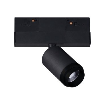 VK Lighting Kona - magnetisches Schienensystem - Schienenstrahler mit Zoomfunktion - 13,9 x 4,5 x 12,7 cm - 5W dimmbare LED inkl. - schwarz