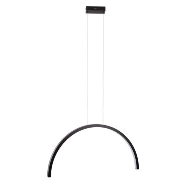 Maxlight Trio Arc - Hängeleuchte - 80 x 180 cm - 21W LED inkl. - schwarz