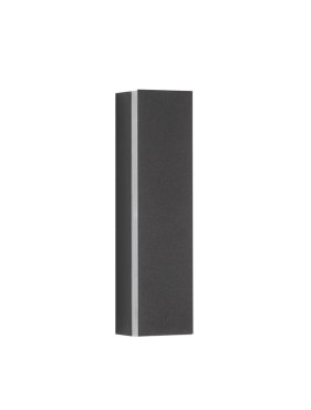 Nova Luce Colby - 5 x 4,2 x 20 cm - 12W LED inkl. - sand schwarz