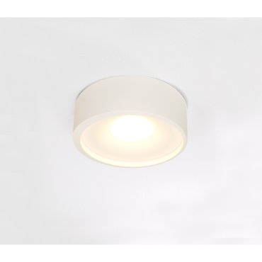 Artdelight Orlando - Deckenleuchte - Ø 14 x 5 cm - 10W dimmbare LED inkl. - weiß