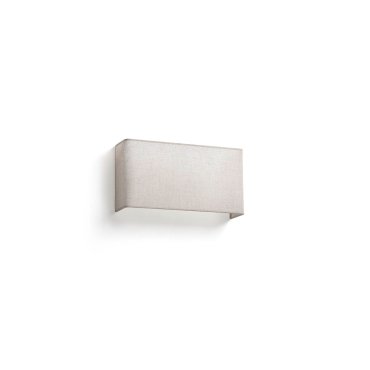 Faro Otton vertikal - Wandleuchte - 10,5 x 20 x 37,5 cm - helle Jute