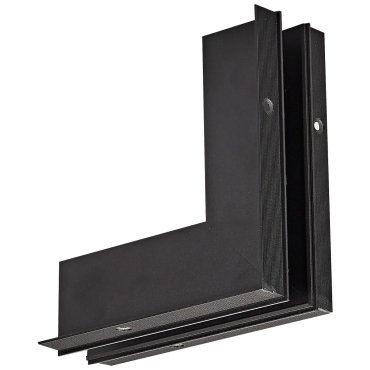VK Lighting Kona - magnetisches Schienensystem - vertikales externes Einbaueckprofil - 7,4 x 17,5 x 17,5 cm - schwarz