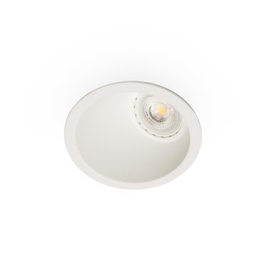 Faro Fresh Wall Washer - Einbaustrahler - Ø 90 mm, Ø 83 mm Einbaugröße - mattweiß
